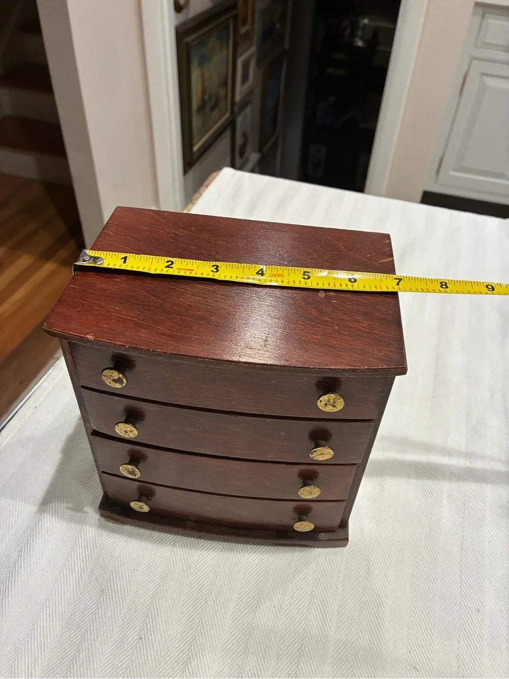 Vintage Wood Doll Furniture Chest of Drawer’s